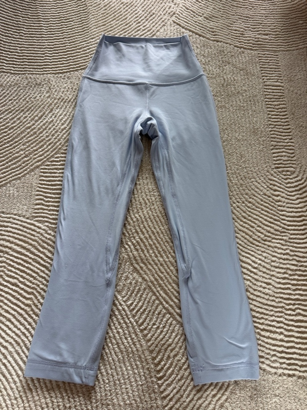 Lululemon Light Blue High-Waist sz 2 Yoga Leggings